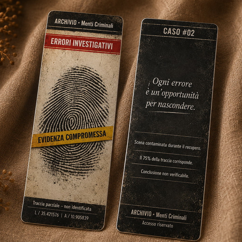 Errori investigativi